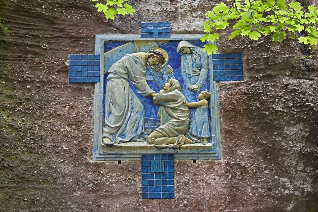 le mont Sainte-Odile Sainte Odile klooster hdr abbaye abdij kerk elzas france frankrijk sint odilia